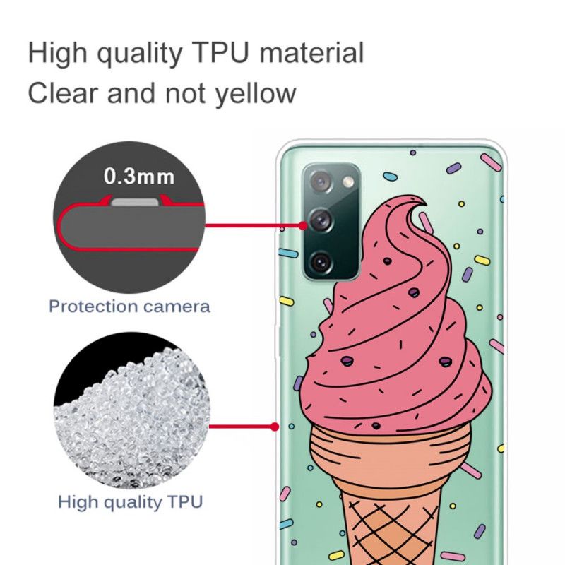 Futerały Samsung Galaxy S20 FE Etui na Telefon Lody
