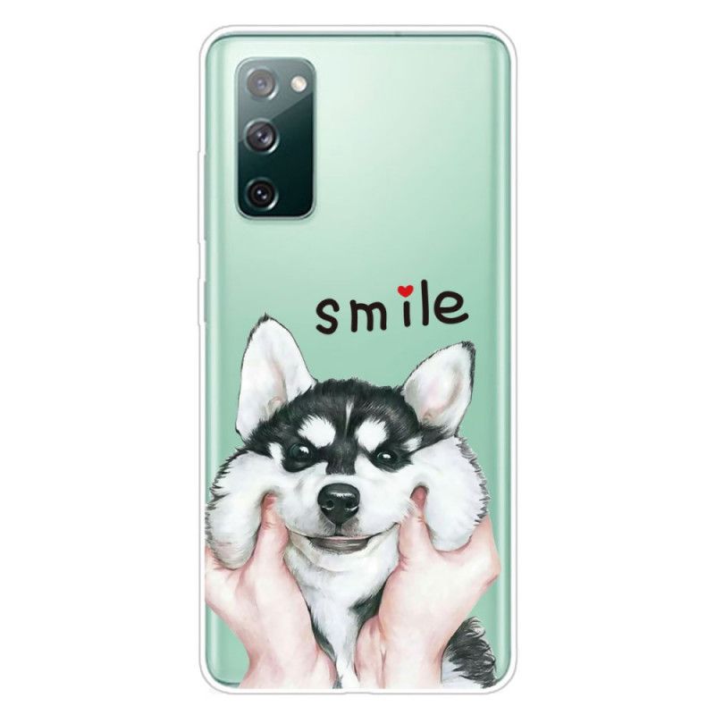 Futerały Samsung Galaxy S20 FE Etui na Telefon Uśmiechnięty Pies