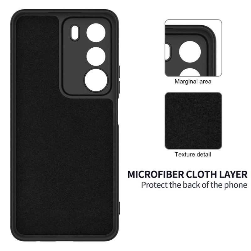 Etui Do Realme C71 Pasek Z Płynnego Silikonu