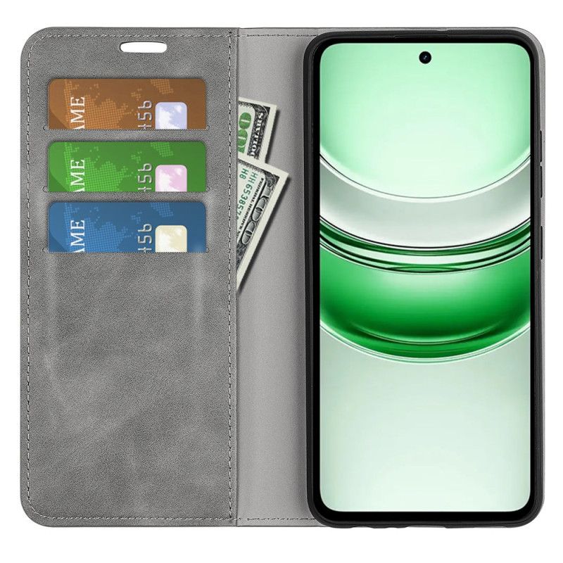 Flip Kotelot Do Realme C71 Styl Szary