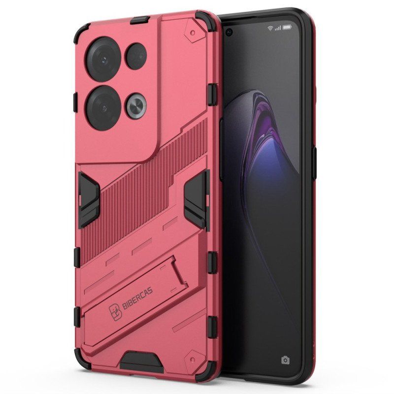 Etui do Oppo Reno 8 Pro Zdejmowany Stojak W Dwóch Pozycjach Bez Użycia Rąk