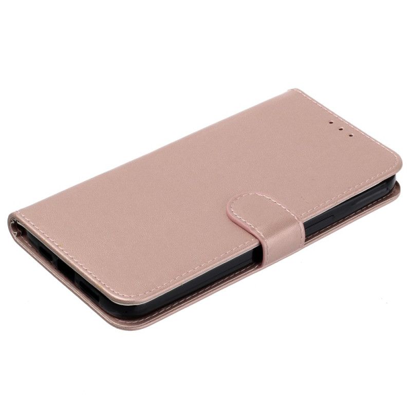 Obudowa Oppo A98 5g Etui Na Telefon Efekt Skóry Z Paskiem
