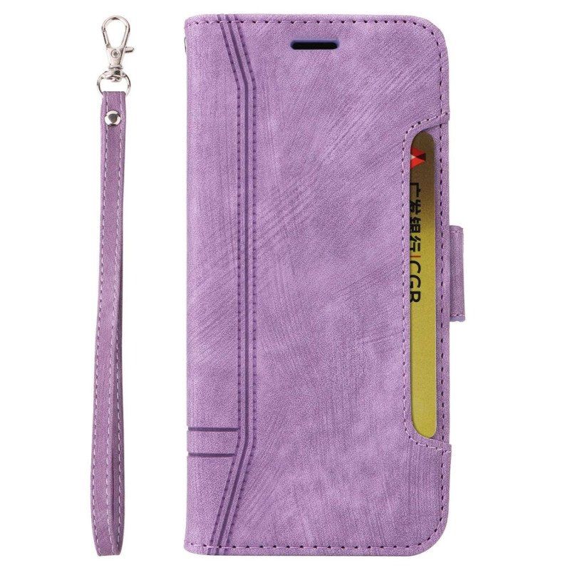 Etui Folio do Vivo Y16 Betopnice Przednie Etui Na Karty