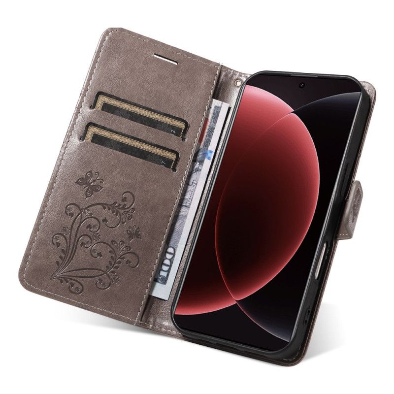 Etui Folio Do Xiaomi 15 Ultra Gigantyczne Motyle