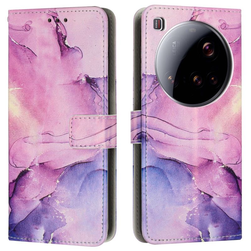 Etui Folio Xiaomi 15 Ultra Efekt Marmuru