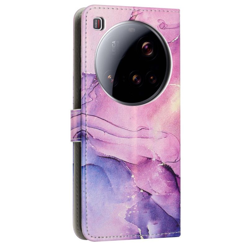 Etui Folio Xiaomi 15 Ultra Efekt Marmuru