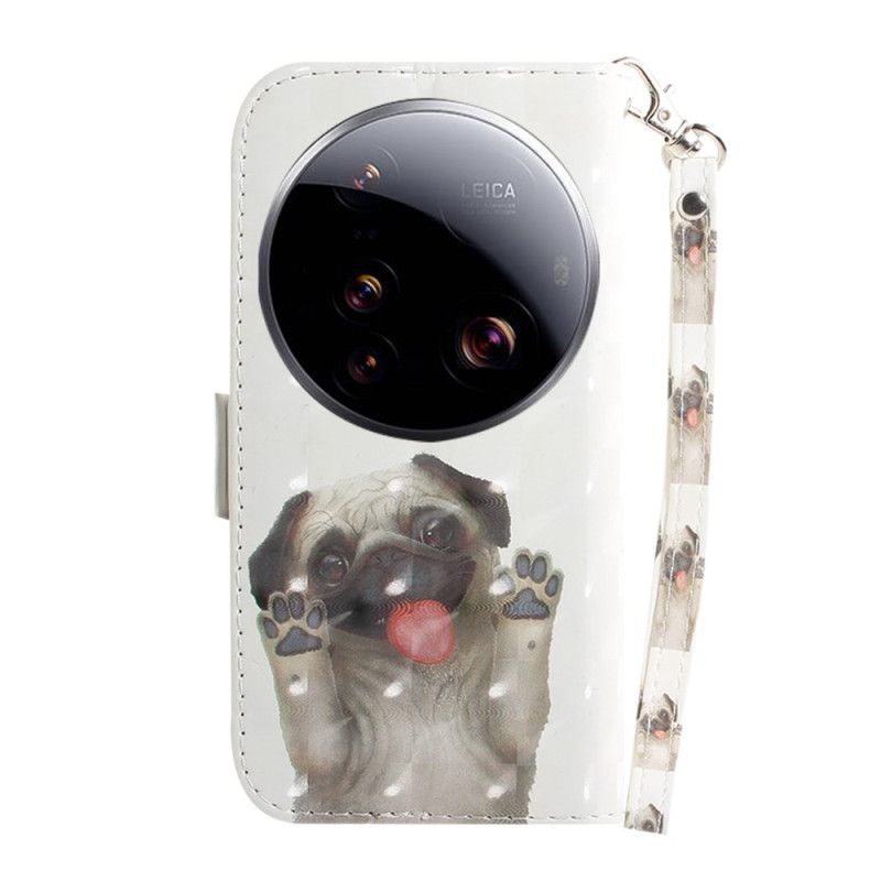 Etui Folio Xiaomi 15 Ultra Mops Ze Smyczką