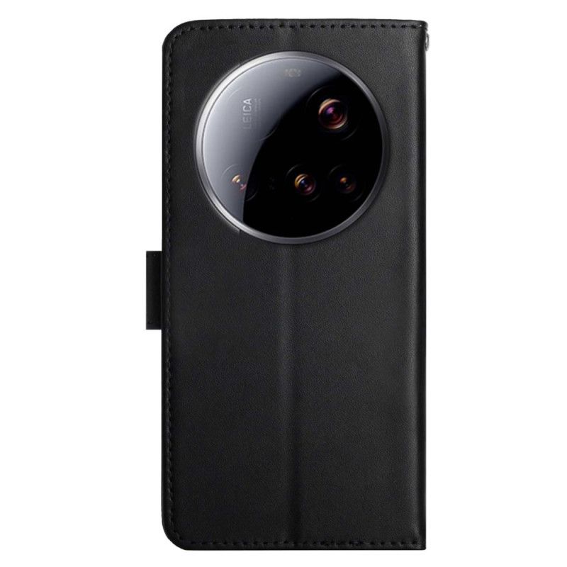 Etui Folio Xiaomi 15 Ultra Skóra Nappa Etui Ochronne