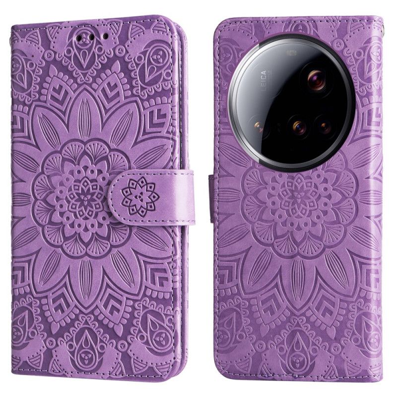 Etui Folio Xiaomi 15 Ultra Wzór Słonecznika