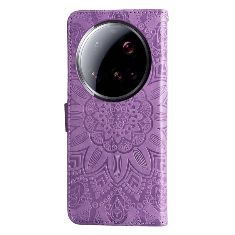 Etui Folio Xiaomi 15 Ultra Wzór Słonecznika