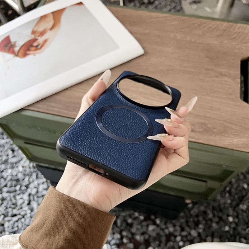 Etui Xiaomi 15 Ultra Kompatybilny Z Magsafe Lychee Leather Effect