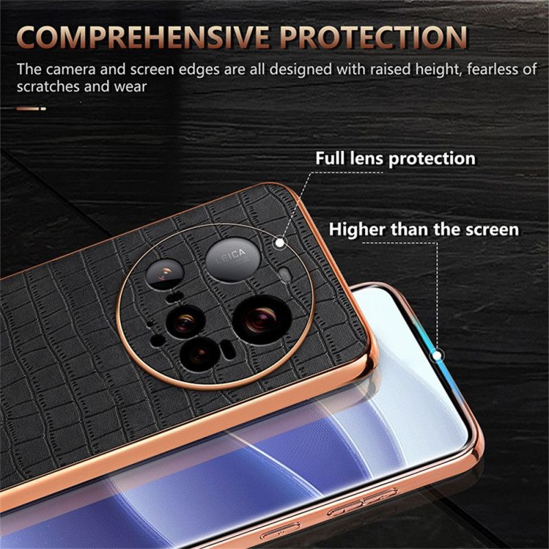 Etui Xiaomi 15 Ultra Tekstura Krokodyla Azns