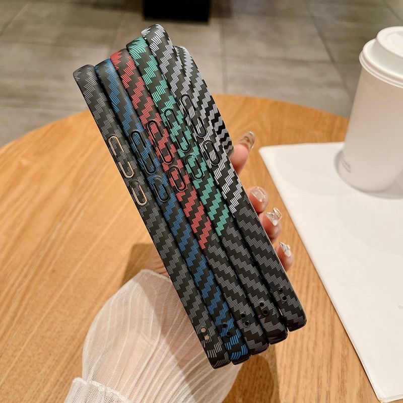 Etui Xiaomi 15 Ultra Tekstura Włókna Węglowego