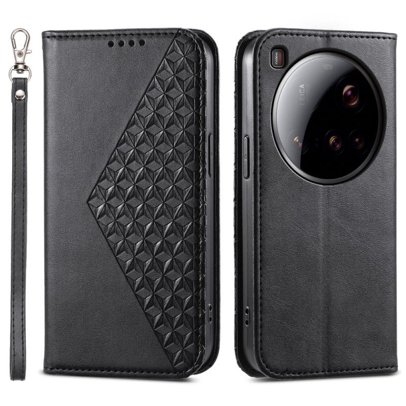 Flip Kotelot Xiaomi 15 Ultra Etui Na Telefon Portfel Z Paskiem