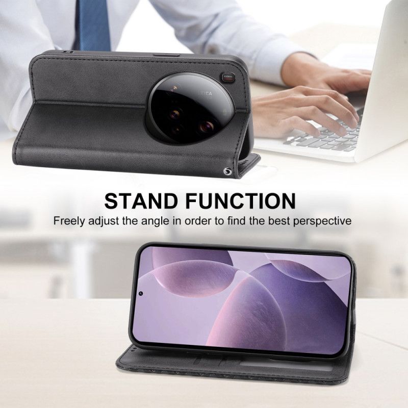 Flip Kotelot Xiaomi 15 Ultra Etui Na Telefon Portfel Z Paskiem