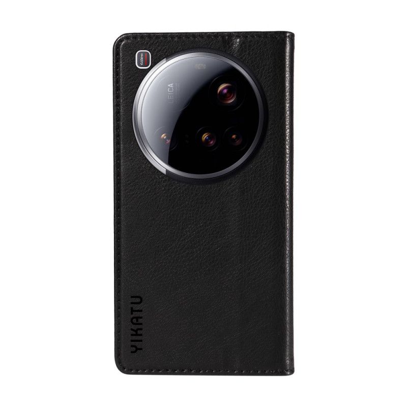 Flip Kotelot Xiaomi 15 Ultra Etui Na Telefon Skóra Syntetyczna Yikatu Lychee