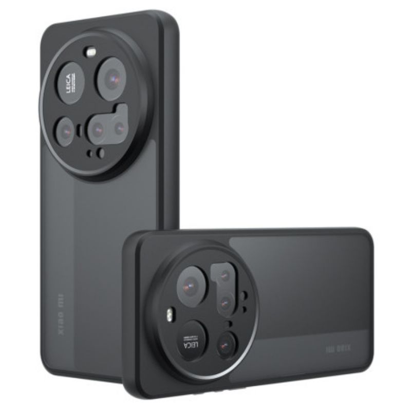 Futerały Xiaomi 15 Ultra Etui Na Telefon CZarny Przezroczysty