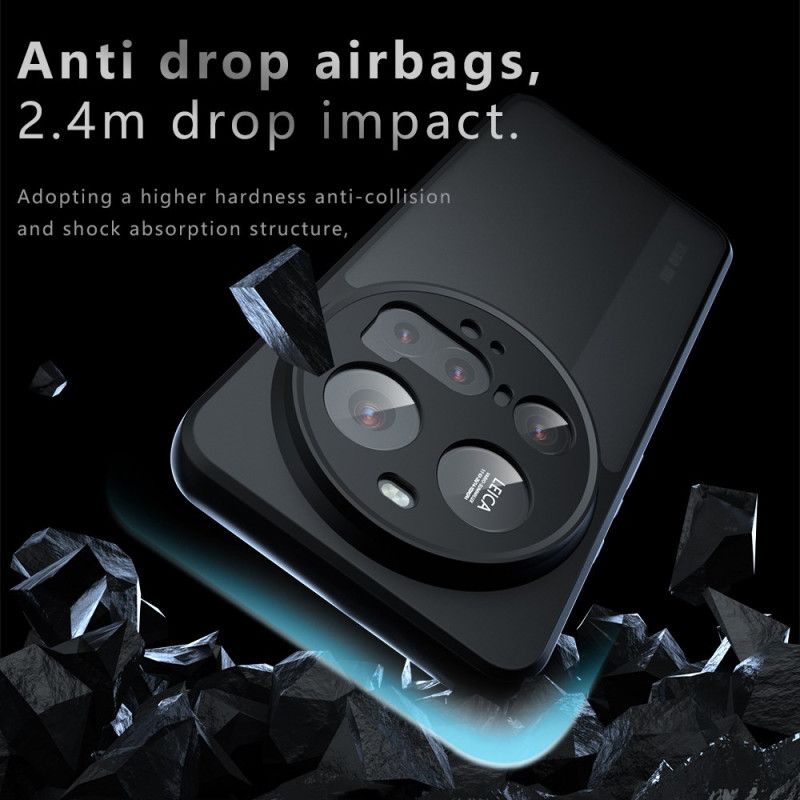 Futerały Xiaomi 15 Ultra Etui Na Telefon CZarny Przezroczysty