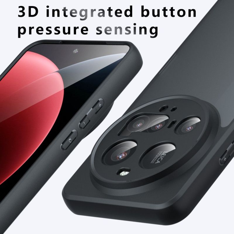 Futerały Xiaomi 15 Ultra Etui Na Telefon CZarny Przezroczysty