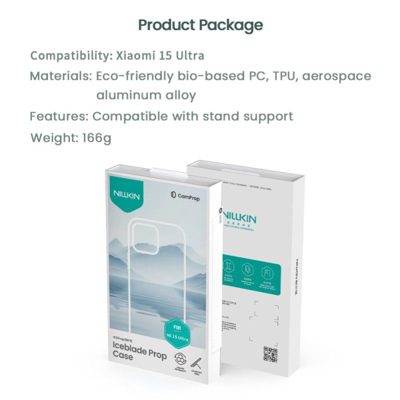Futerały Xiaomi 15 Ultra Etui Na Telefon Seria Iceblade Prop Nillkin