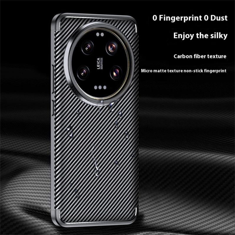 Futerały Xiaomi 15 Ultra Etui Na Telefon Tekstura Włókna Węglowego