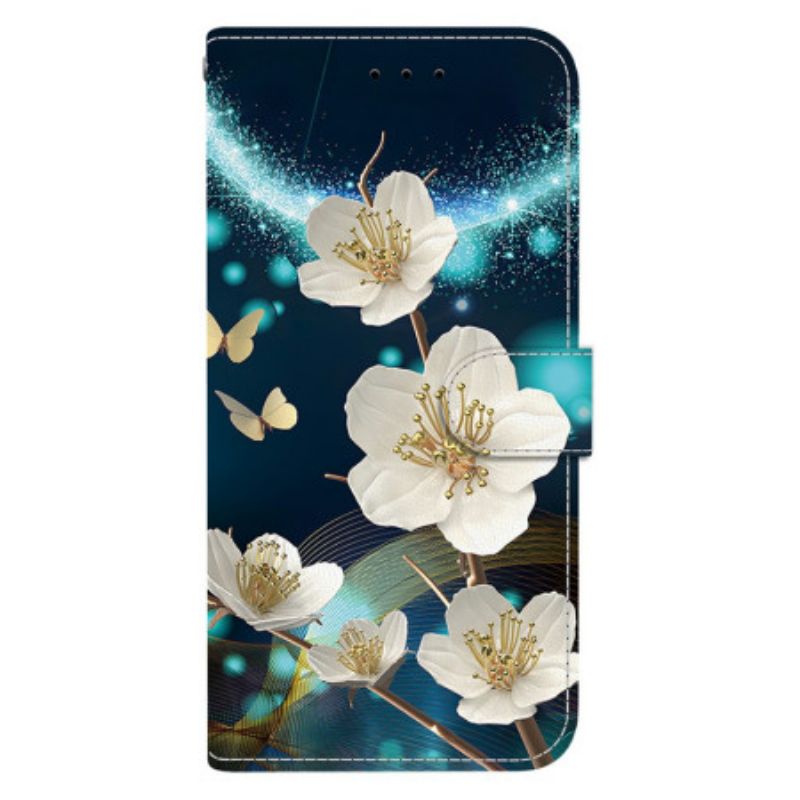 Obudowa Xiaomi 15 Ultra Etui Na Telefon Białe Magnolie