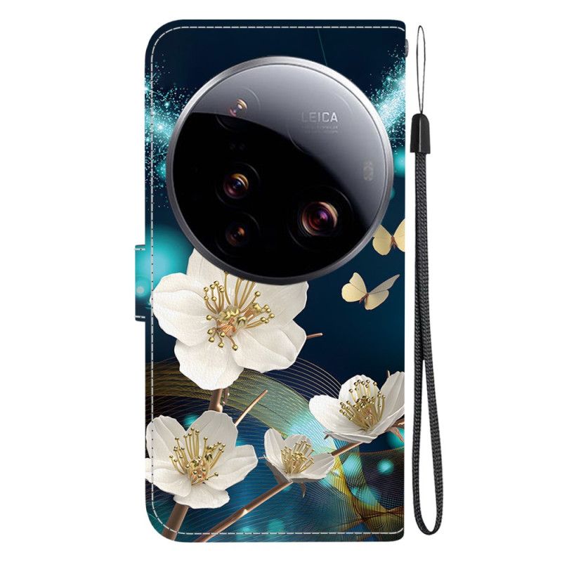 Obudowa Xiaomi 15 Ultra Etui Na Telefon Białe Magnolie