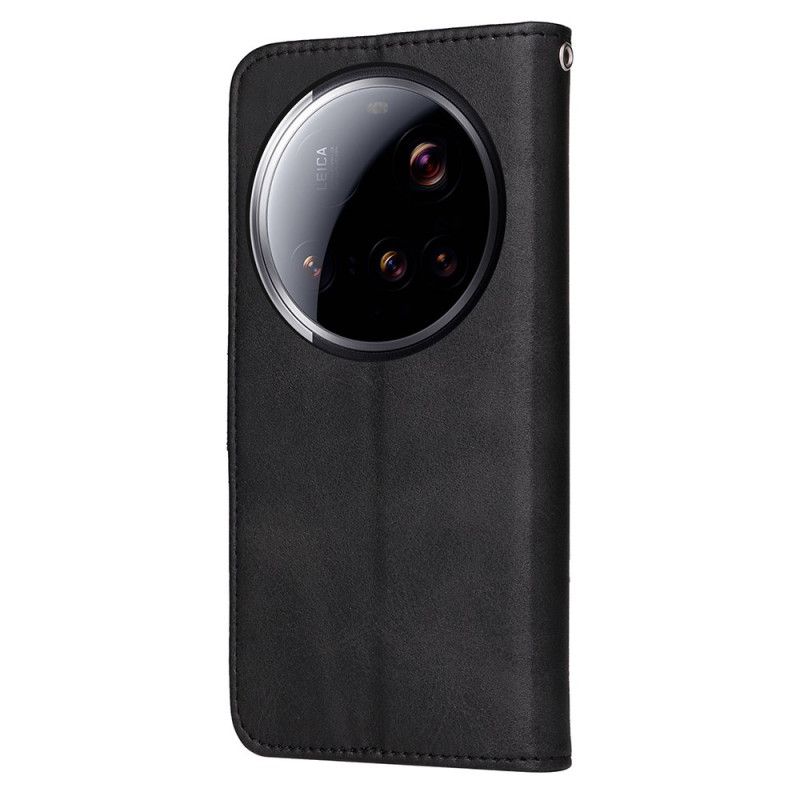 Obudowa Xiaomi 15 Ultra Etui Na Telefon Teksturowana Skóra Ekologiczna