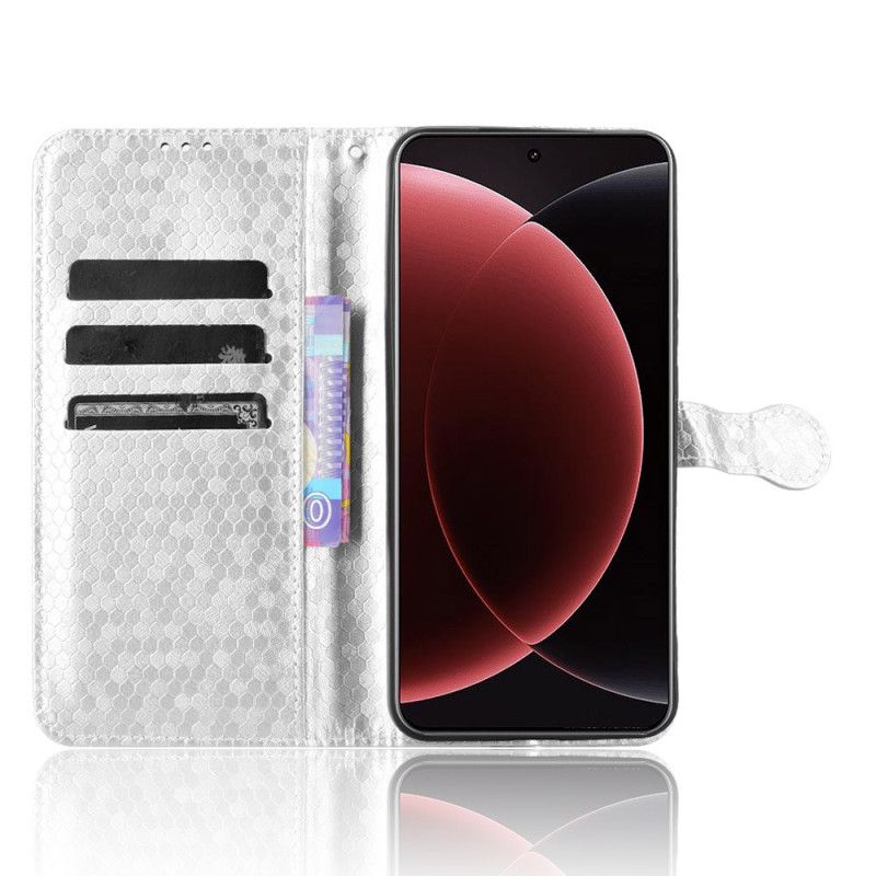 Pokrowce Xiaomi 15 Ultra Brokatowe Kropki