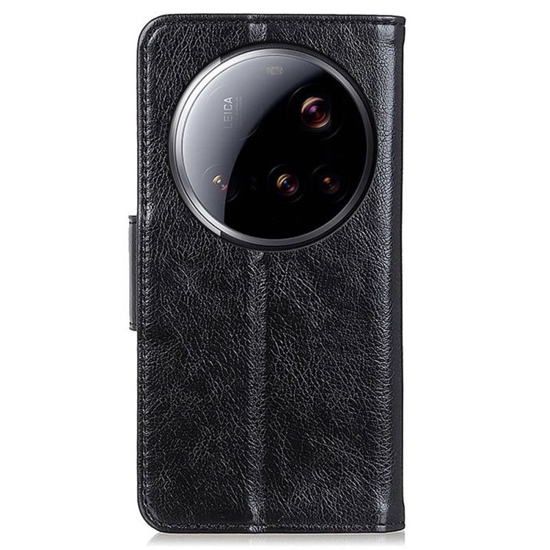 Skórzany Futerał Xiaomi 15 Ultra Etui Na Telefon Teksturowana Skóra Nappa