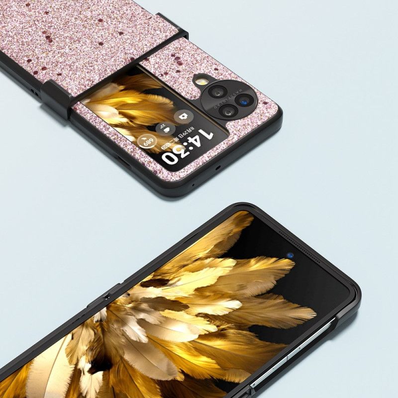 Etui Do Oppo Find N3 Flip Błyszcząca Powierzchnia Abeel