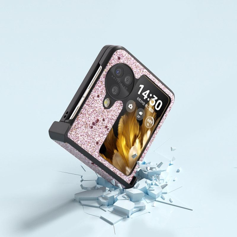 Etui Do Oppo Find N3 Flip Błyszcząca Powierzchnia Abeel