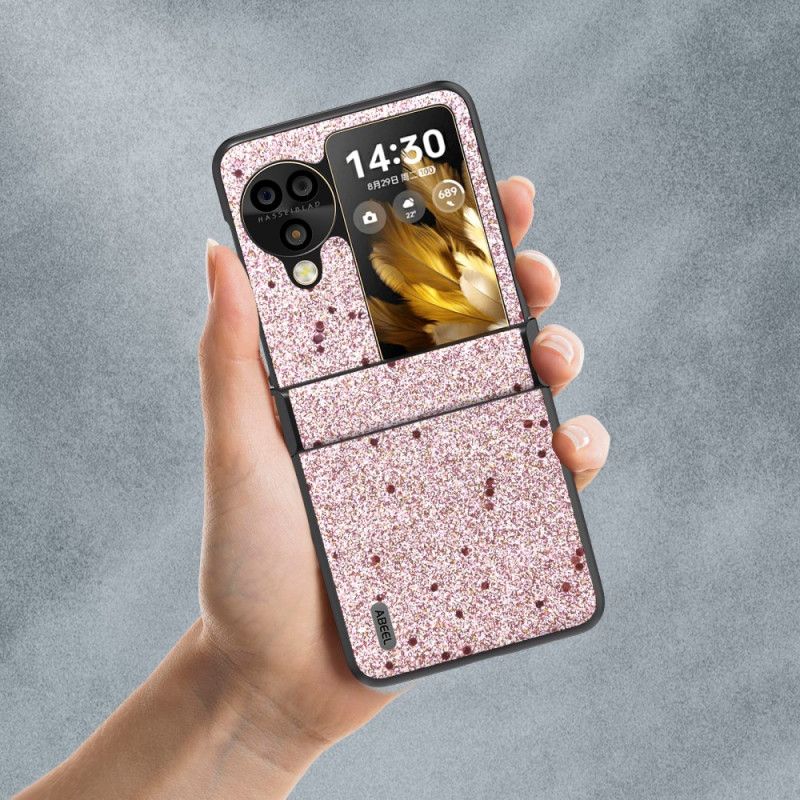 Etui Do Oppo Find N3 Flip Błyszcząca Powierzchnia Abeel