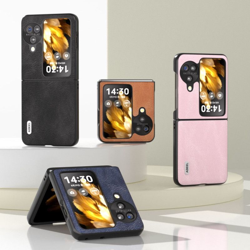 Etui Do Oppo Find N3 Flip Skórzany Styl Abeel