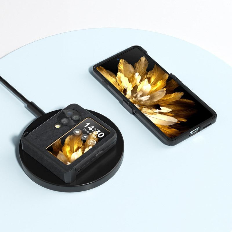 Etui Do Oppo Find N3 Flip Skórzany Styl Retro Abeel