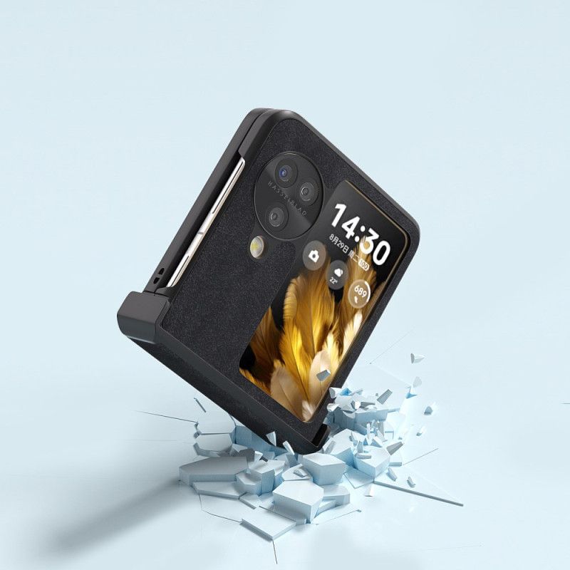 Etui Do Oppo Find N3 Flip Skórzany Styl Retro Abeel
