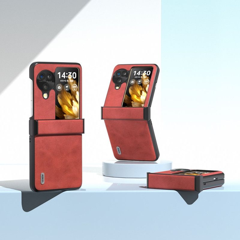 Etui Oppo Find N3 Flip Efekt Skóry Abeel Etui Ochronne