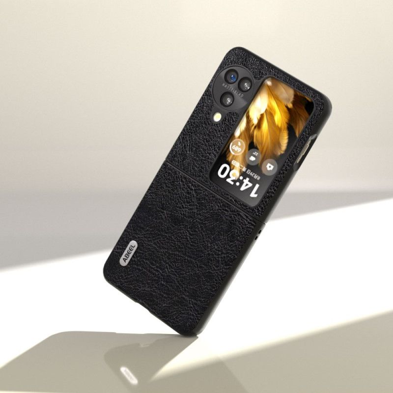 Etui Oppo Find N3 Flip Tekstura Liczi Abeel Etui Ochronne