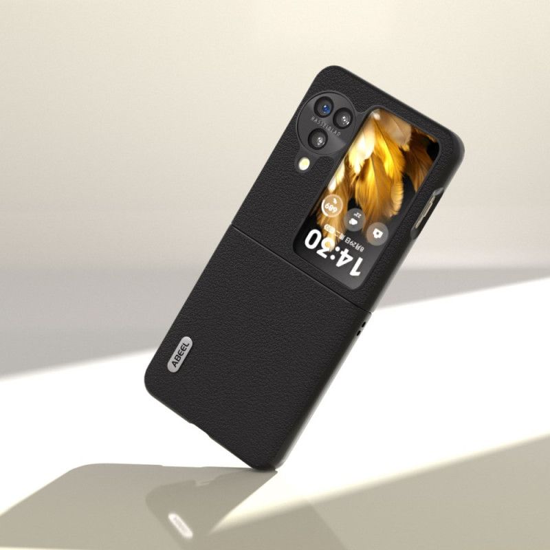 Etui Oppo Find N3 Flip Teksturowana Skóra Abeel