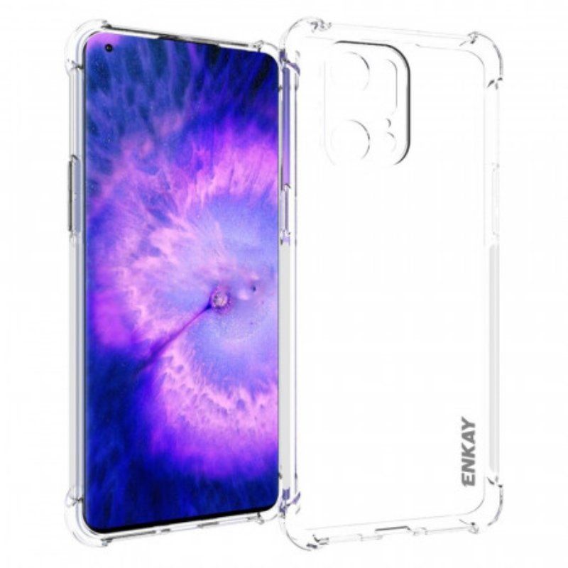 Etui do Oppo Find X5 Pro Przezroczysty Enkay