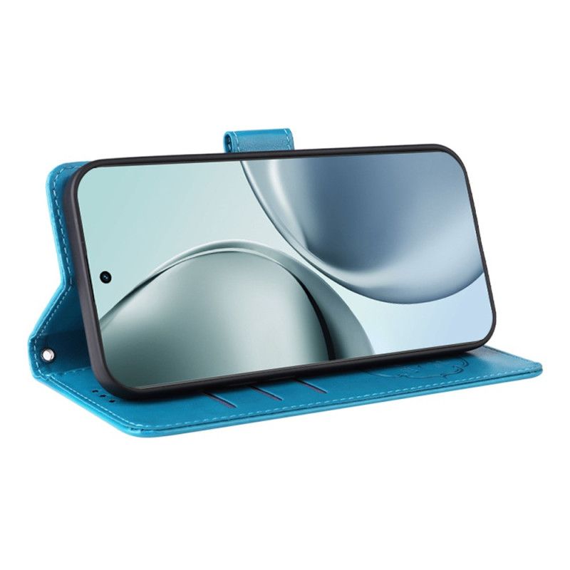 Etui Folio Do Realme 14 Pro Plus 5g Wzór Kwiatowy