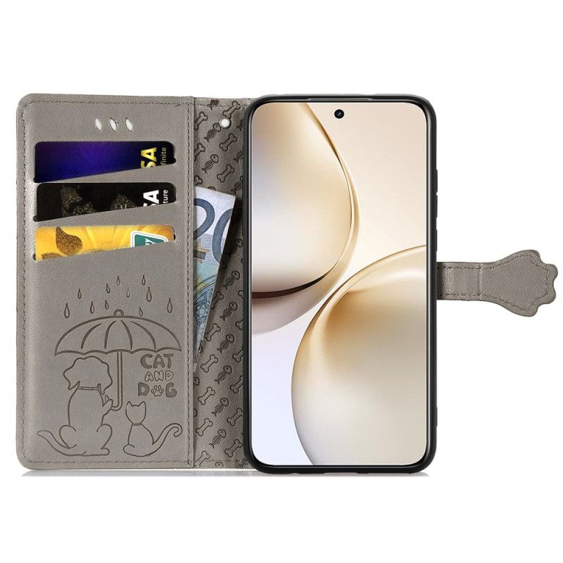 Etui Folio Realme 14 Pro Plus 5g Animowane Zwierzęta Etui Ochronne