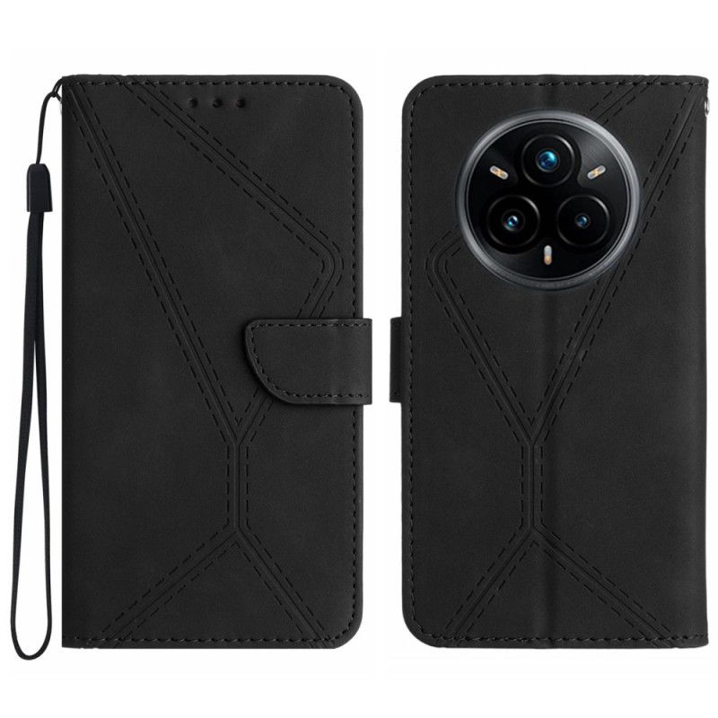 Etui Folio Realme 14 Pro Plus 5g Linie I Paski Etui Ochronne