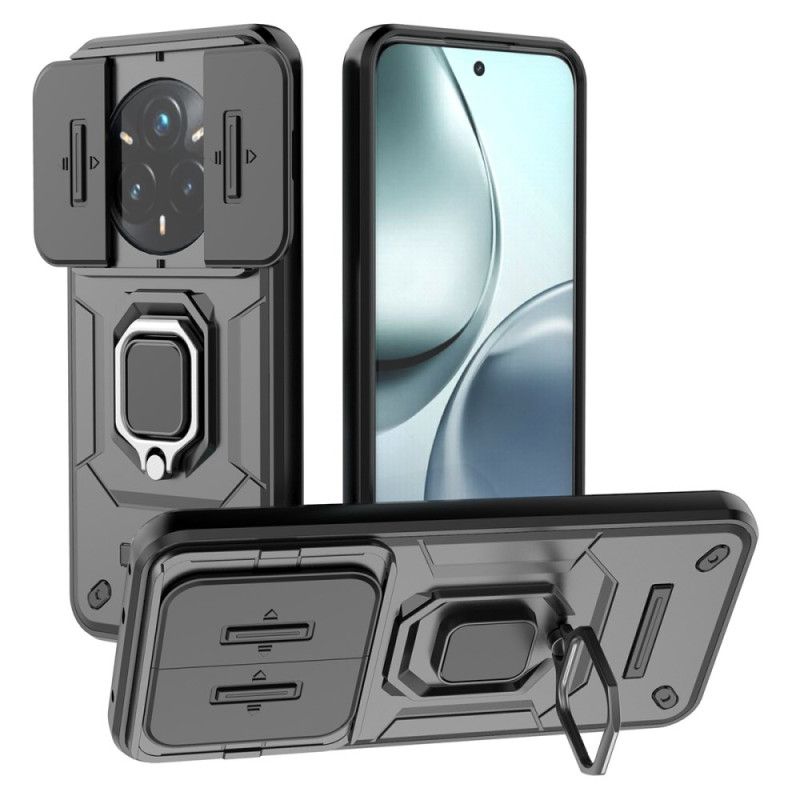 Etui Realme 14 Pro Plus 5g Wytrzymały Pierścień Z Przesuwaną Osłoną Aparatu