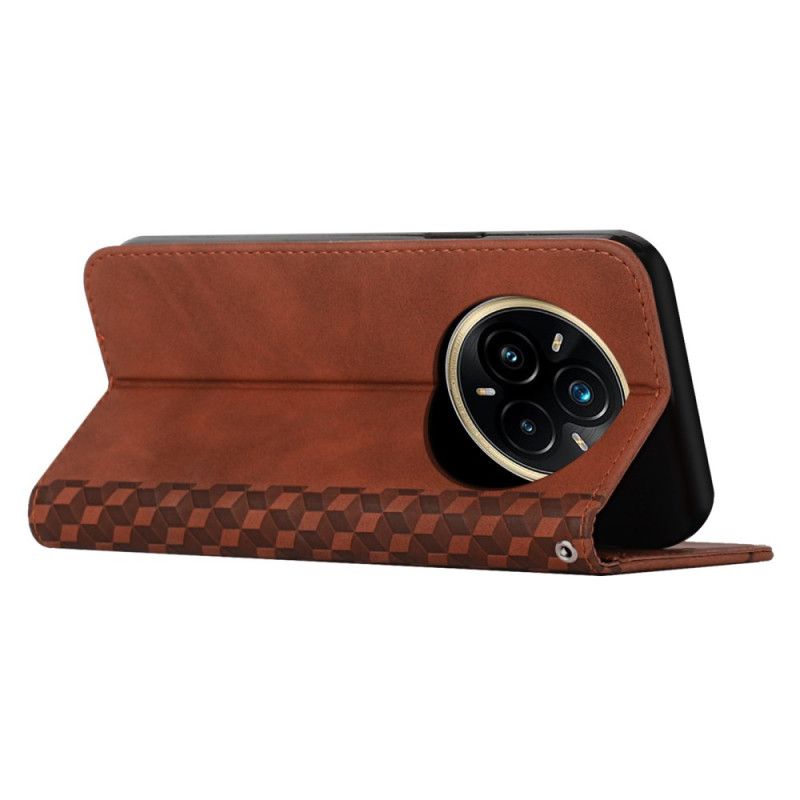 Flip Kotelot Realme 14 Pro Plus 5g Diamenty Z Efektem Zamszu