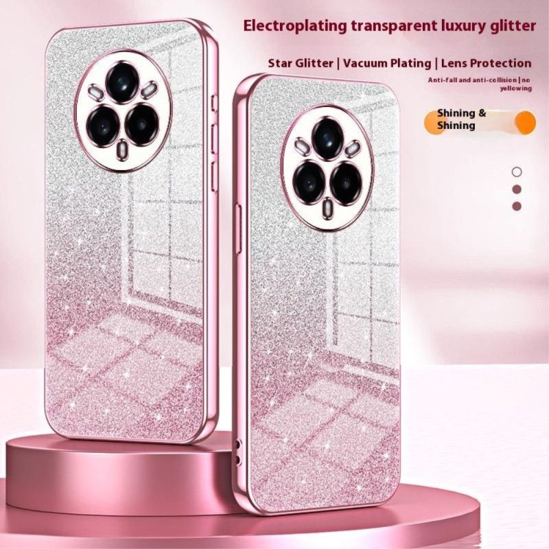 Futerały Realme 14 Pro Plus 5g Etui Na Telefon Gradientowy Brokat