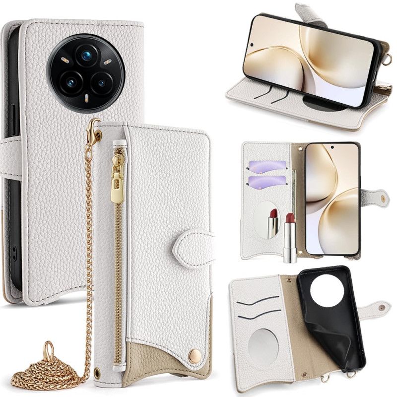 Obudowa Realme 14 Pro Plus 5g Etui Na Telefon Lustro I Łańcuszek