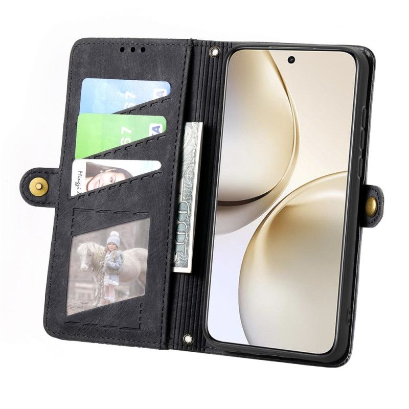 Obudowa Realme 14 Pro Plus 5g Etui Na Telefon Portfel Lines