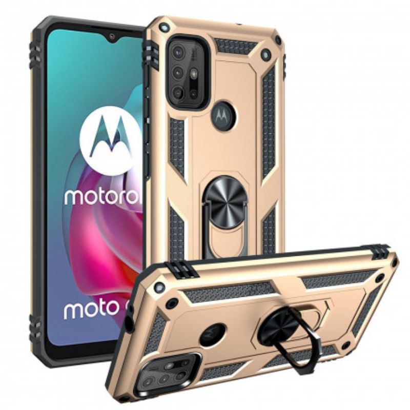 Etui Moto G30 / G10 Pierścionek Premium