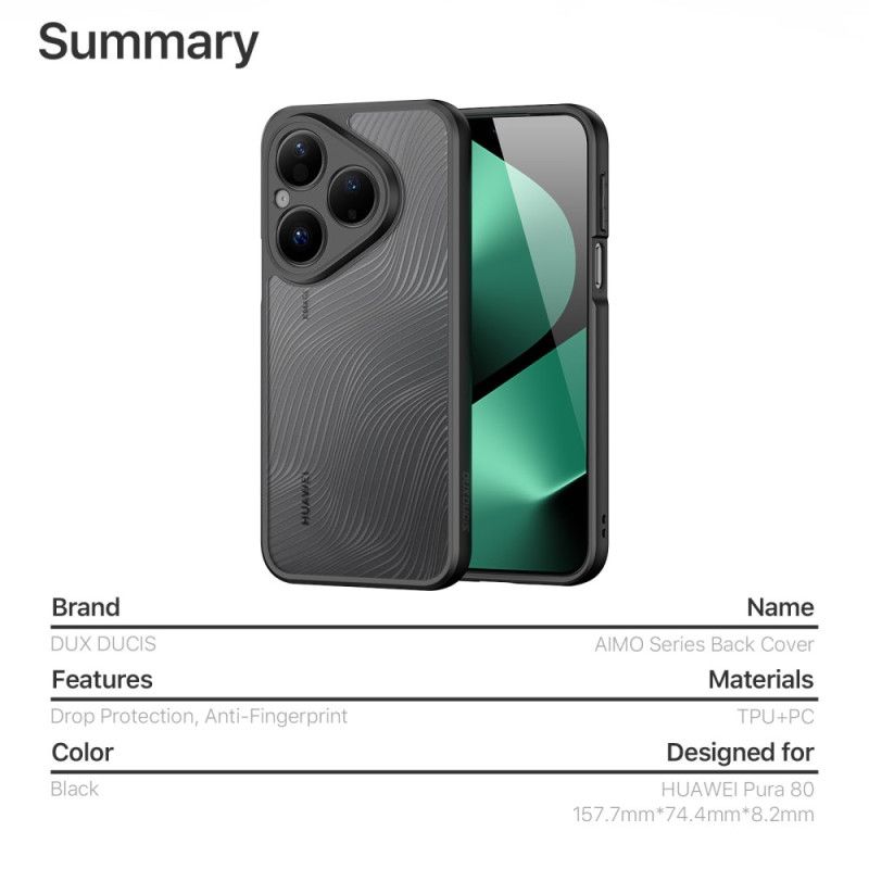 Etui Do Huawei Pura 80 Aimo Series Dux Ducis